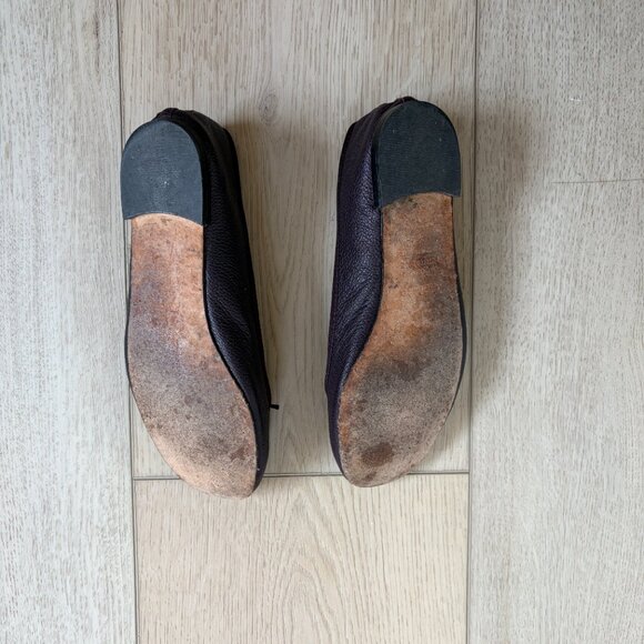 Repetto Dark Brown Ballet Flats 37 - Picture 7 of 8